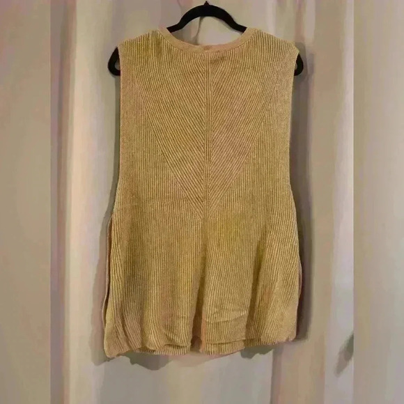 Women’s Tan Talbots Sweater Vest - Picture 2 of 6